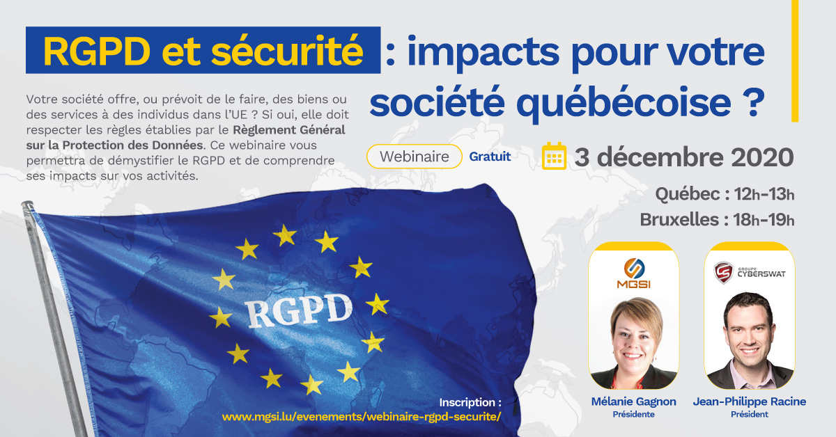 Règlement Général sur la Protection des Données (RGPD) : 3 impacts